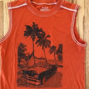 Place Athletics Dept Tank Top | Muscle Shirt Youth's L (10/12) Surf's Up!